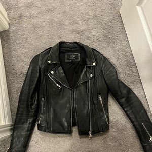 Zara 100% Authentic Leather Jacket